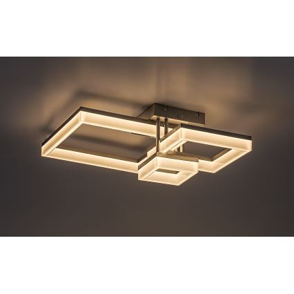 Rabalux - LED loftlampe LED/22W/230V 3000/4000/6500K mat krom