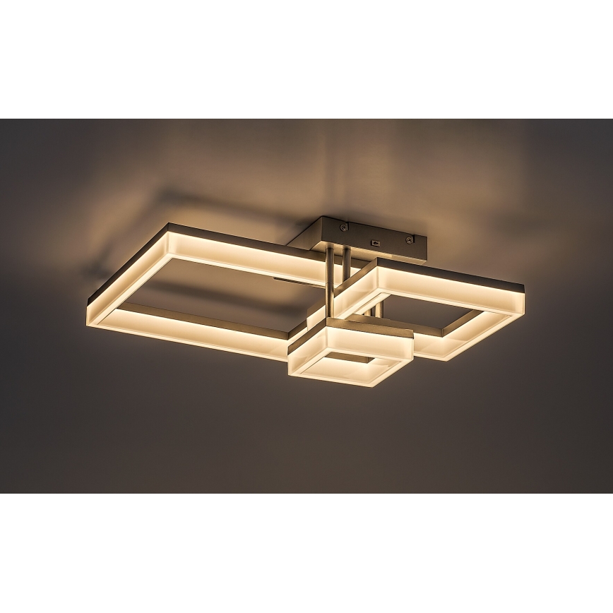 Rabalux - LED loftlampe LED/22W/230V 3000/4000/6500K mat krom