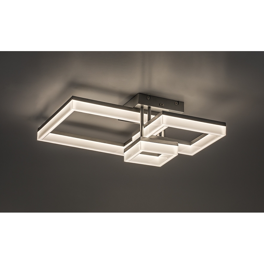 Rabalux - LED loftlampe LED/22W/230V 3000/4000/6500K mat krom