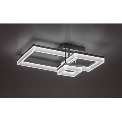 Rabalux - LED loftlampe LED/22W/230V 3000/4000/6500K mat krom
