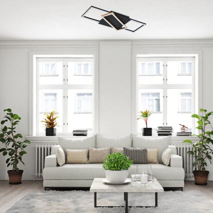 Rabalux - LED dæmpbar loftlampe LED/40W/230V 3000-6500K 29x66 cm + fjernbetjening