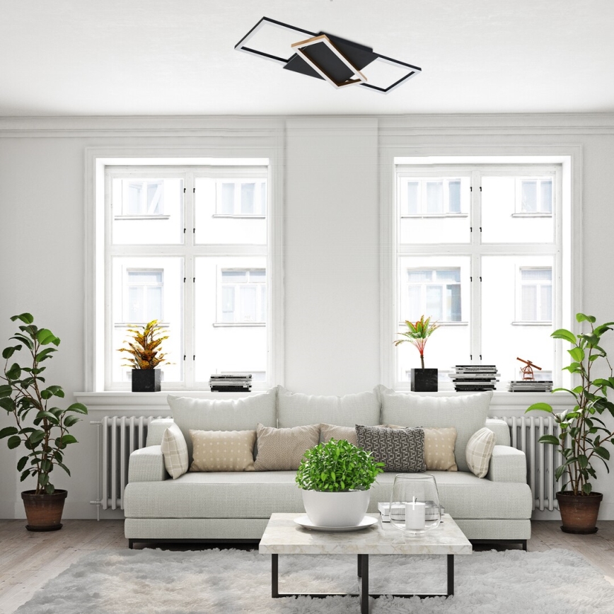 Rabalux - LED dæmpbar loftlampe LED/40W/230V 3000-6500K 29x66 cm + fjernbetjening