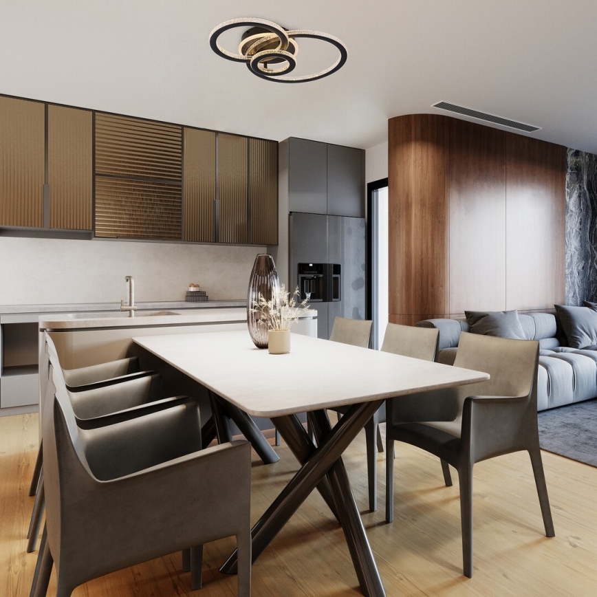 Rabalux - LED dæmpbar loftlampe LED/40W/230V 3000-6500K + fjernbetjening 35x52 cm