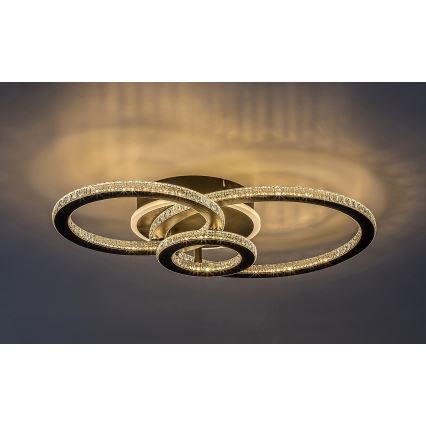 Rabalux - LED dæmpbar loftlampe LED/40W/230V 3000-6500K + fjernbetjening 35x52 cm