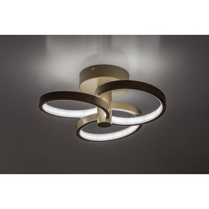 Rabalux - LED dæmpbar loftlampe LED/32W/230V 3000-6500K Ø31 cm beige + fjernbetjening