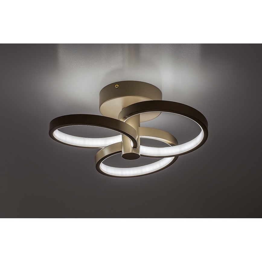 Rabalux - LED dæmpbar loftlampe LED/32W/230V 3000-6500K Ø31 cm beige + fjernbetjening