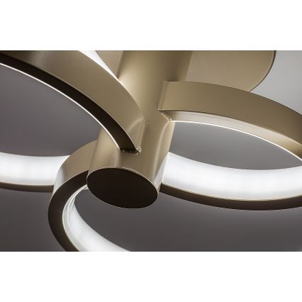 Rabalux - LED dæmpbar loftlampe LED/32W/230V 3000-6500K Ø31 cm beige + fjernbetjening