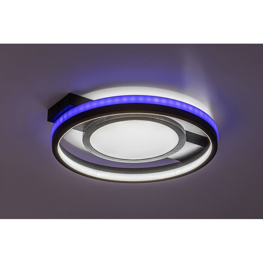 Rabalux - LED loftlampe dæmpbar RGB-farver LED/40W/230V 3000-6500K + fjernbetjening
