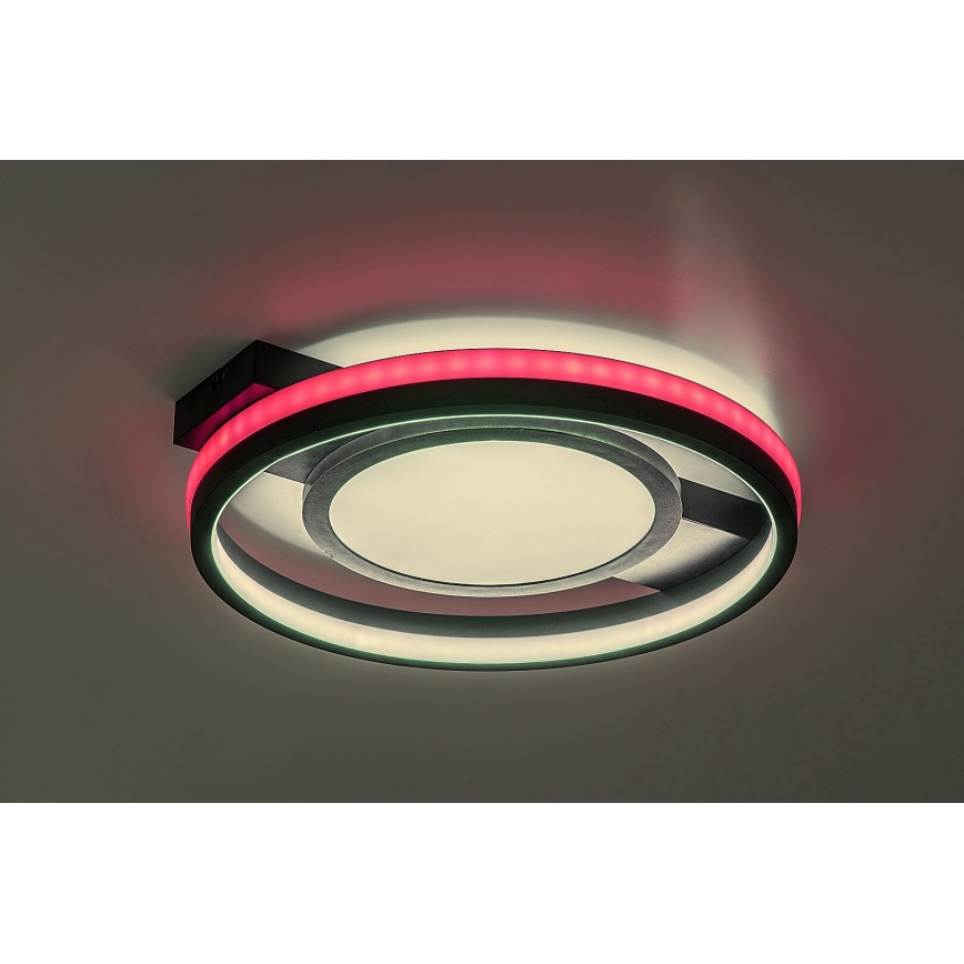 Rabalux - LED loftlampe dæmpbar RGB-farver LED/40W/230V 3000-6500K + fjernbetjening