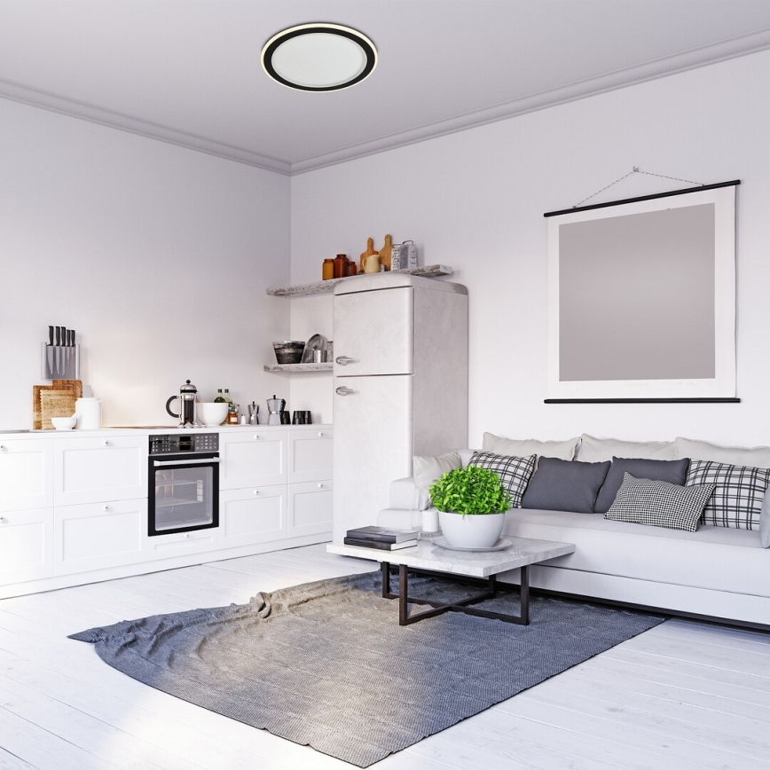 Rabalux - LED loftlampe dæmpbar RGB-farver LED/22W/230V 3000-6500K + fjernbetjening