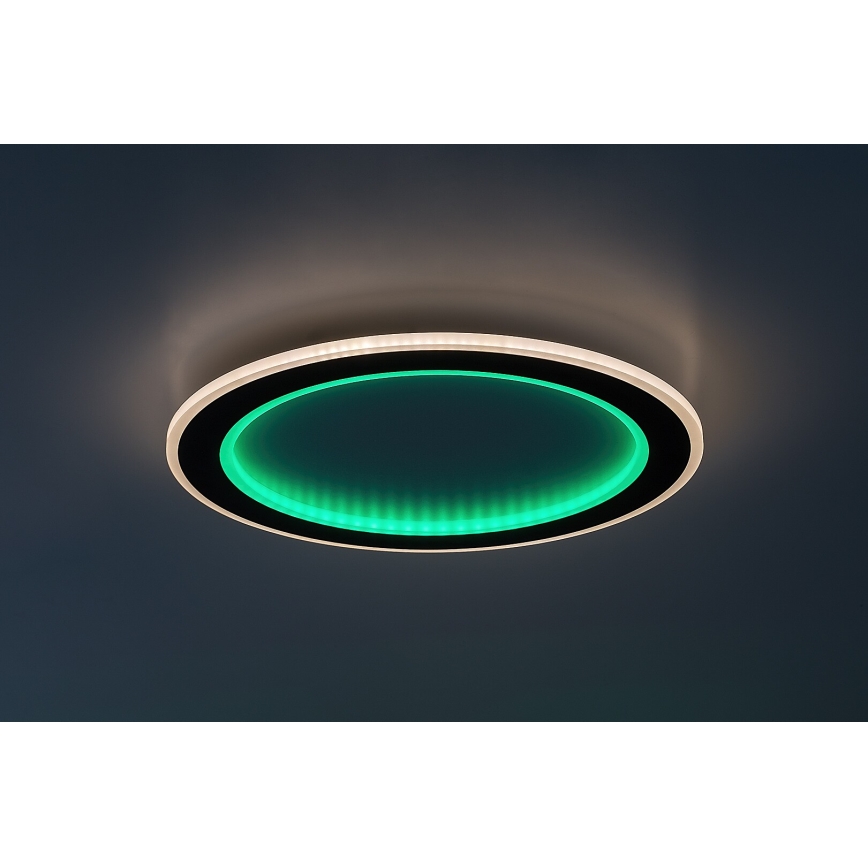 Rabalux - LED loftlampe dæmpbar RGB-farver LED/22W/230V 3000-6500K + fjernbetjening