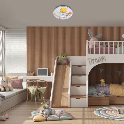 Rabalux - LED loftlampe til børn LED/24W/230V 3000K