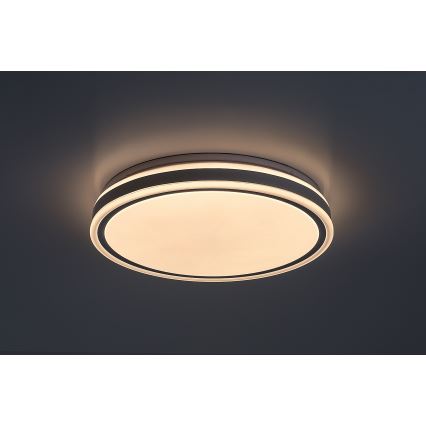 Rabalux - LED dæmpbar loftlampe LED/23W/230V 3000-6500K Ø 38,5 cm hvid + fjernbetjening