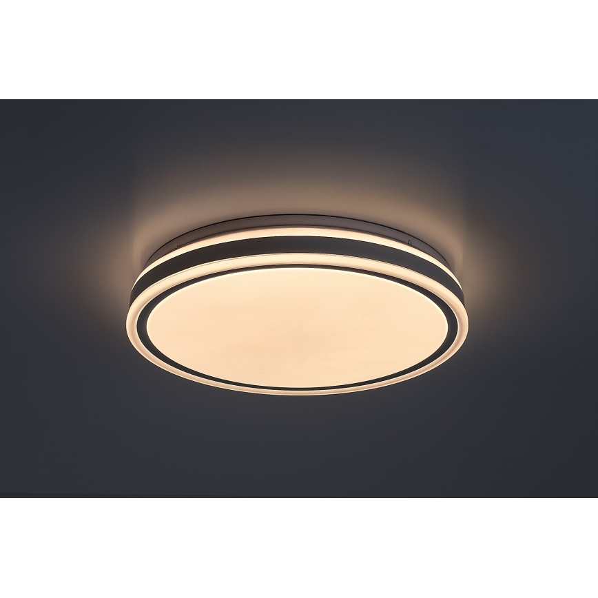 Rabalux - LED dæmpbar loftlampe LED/23W/230V 3000-6500K Ø 38,5 cm hvid + fjernbetjening