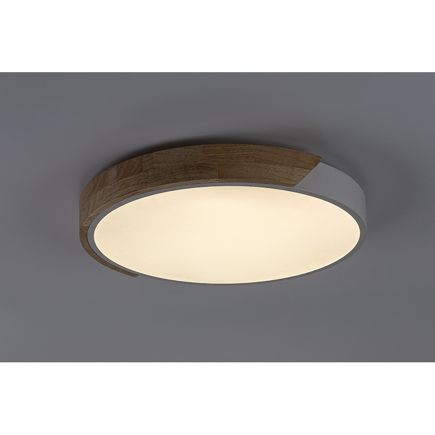 Rabalux - LED loftlampe LED/24W/230V 3000K hvid/eg Ø 41 cm