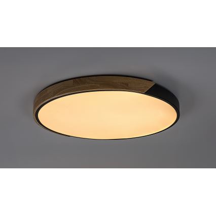 Rabalux - LED loftlampe LED/42W/230V 3000/4000/6500K sort/eg Ø 41 cm
