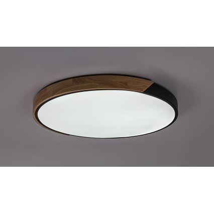 Rabalux - LED loftlampe LED/42W/230V 3000/4000/6500K sort/eg Ø 41 cm