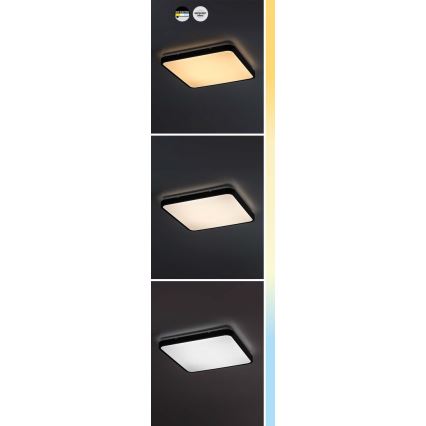 Rabalux - LED loftlampe til badeværelse LED/36W/230V 3000/4000/6000K IP44 42x42 cm hvid