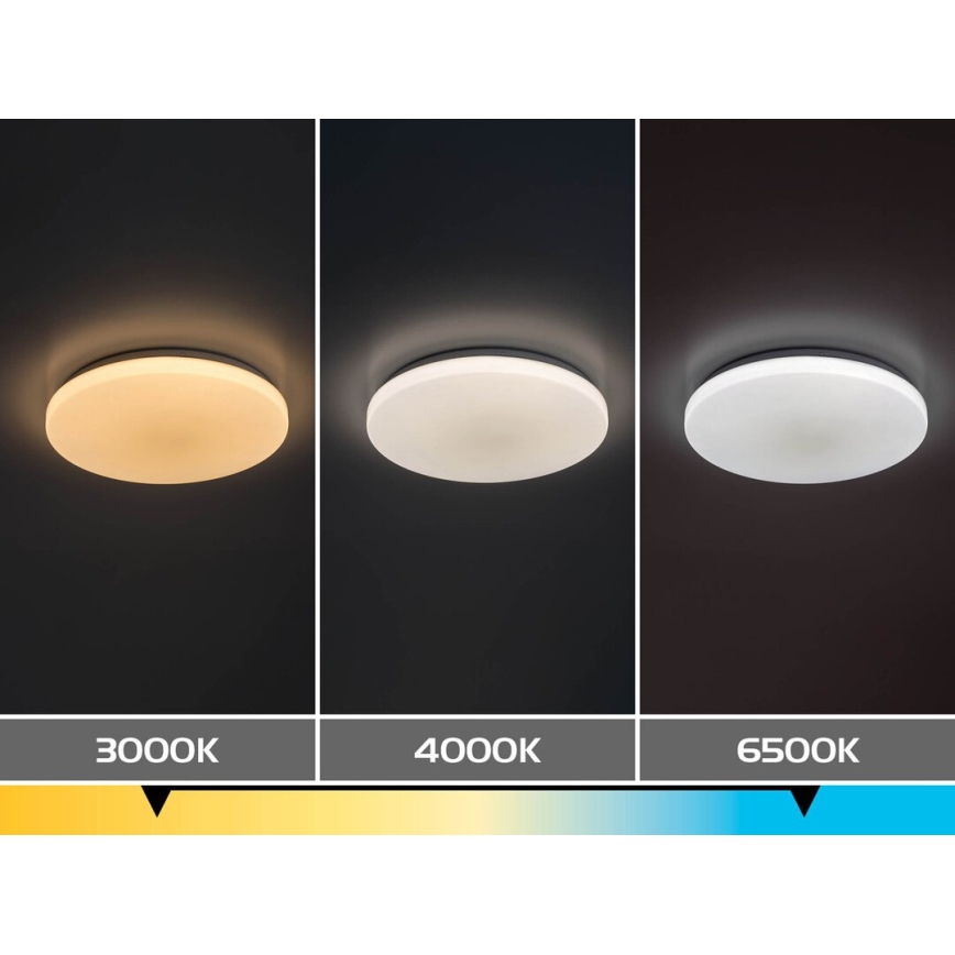 Rabalux - dæmpbar LED-loftlampe LED/34W/230V 3000-6500K Ø 38 cm + fjernbetjening