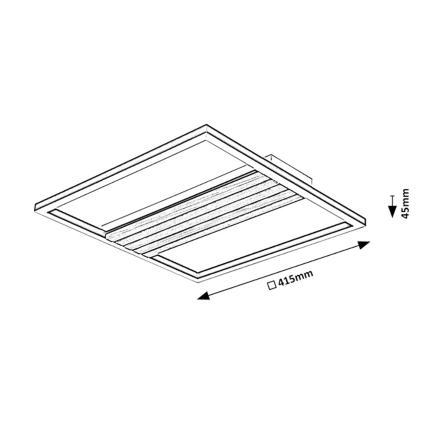 Rabalux - LED-loftlampe LED/30W/230V 3000/4500/6000K
