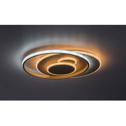 Rabalux - LED Dæmpbar loftlampe LED/57W/230V 3000-6000K 48,5x40 cm + fjernbetjening