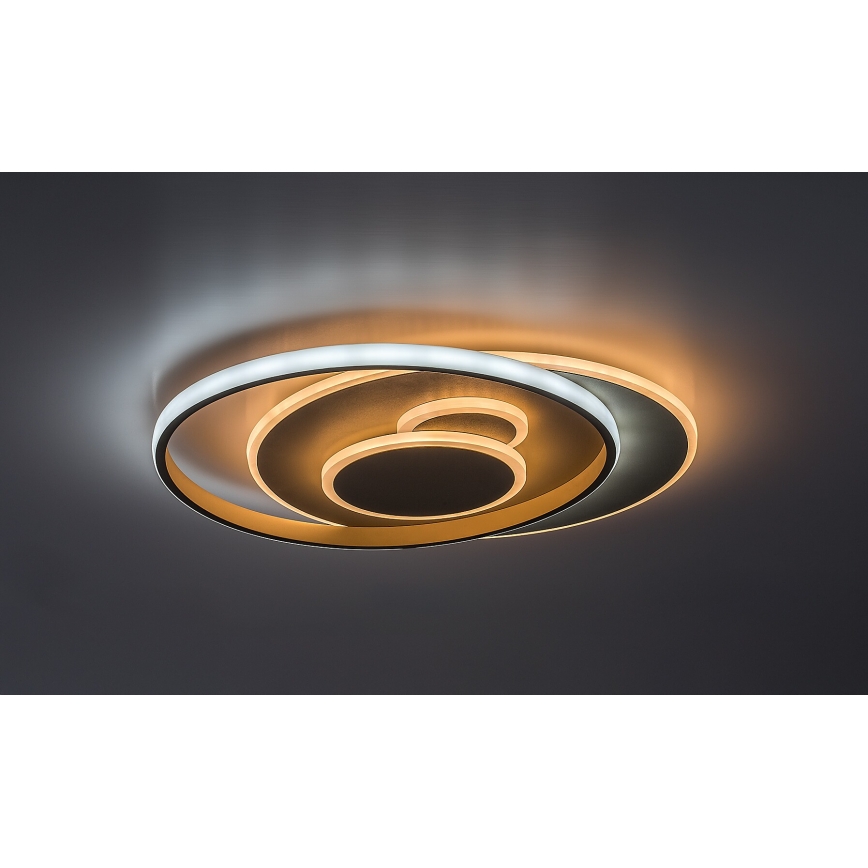 Rabalux - LED Dæmpbar loftlampe LED/57W/230V 3000-6000K 48,5x40 cm + fjernbetjening
