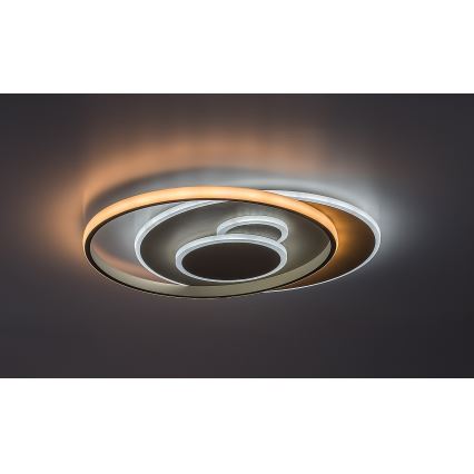 Rabalux - LED Dæmpbar loftlampe LED/57W/230V 3000-6000K 48,5x40 cm + fjernbetjening
