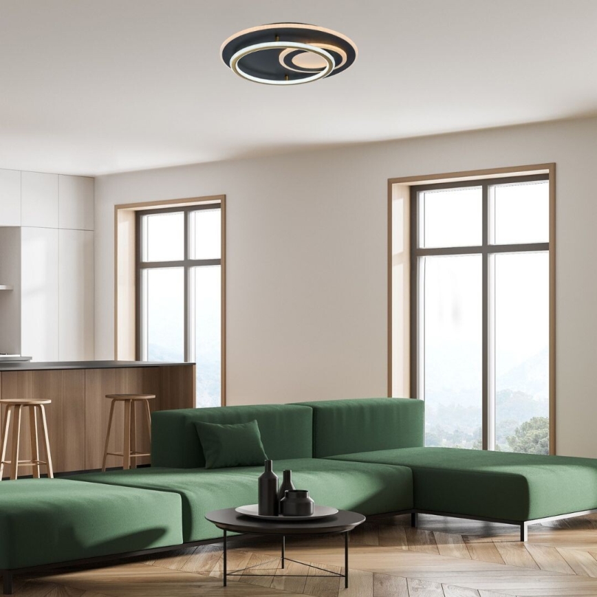 Rabalux - LED dæmpbar loftlampe LED/60W/230V 3000-6000K Ø 50 cm + fjernbetjening