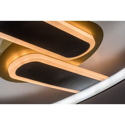 Rabalux - Dæmpbar LED-loftlampe LED/60W/230V 3000-6000K 53x45 cm + fjernbetjening
