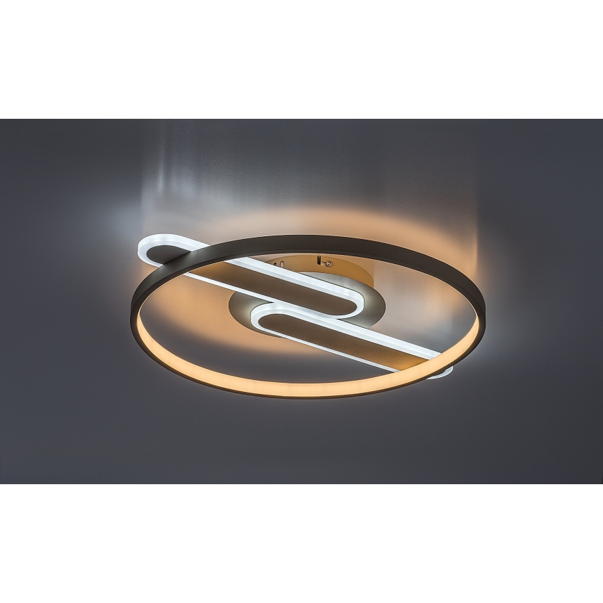 Rabalux - Dæmpbar LED-loftlampe LED/55W/230V 3000-6000K 53x45 cm + fjernbetjening