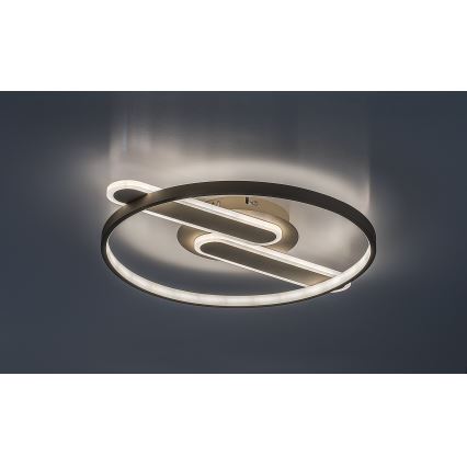 Rabalux - Dæmpbar LED-loftlampe LED/55W/230V 3000-6000K 53x45 cm + fjernbetjening