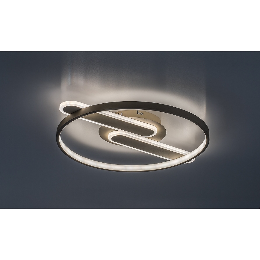 Rabalux - Dæmpbar LED-loftlampe LED/55W/230V 3000-6000K 53x45 cm + fjernbetjening