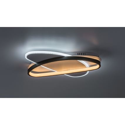 Rabalux - LED dæmpbar loftlampe LED/57W/230V 3000-6000K 45x30,5 cm + fjernbetjening
