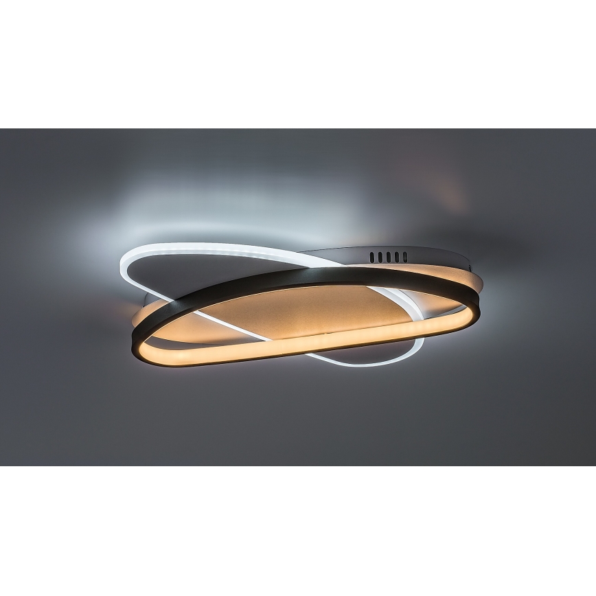 Rabalux - LED dæmpbar loftlampe LED/57W/230V 3000-6000K 45x30,5 cm + fjernbetjening