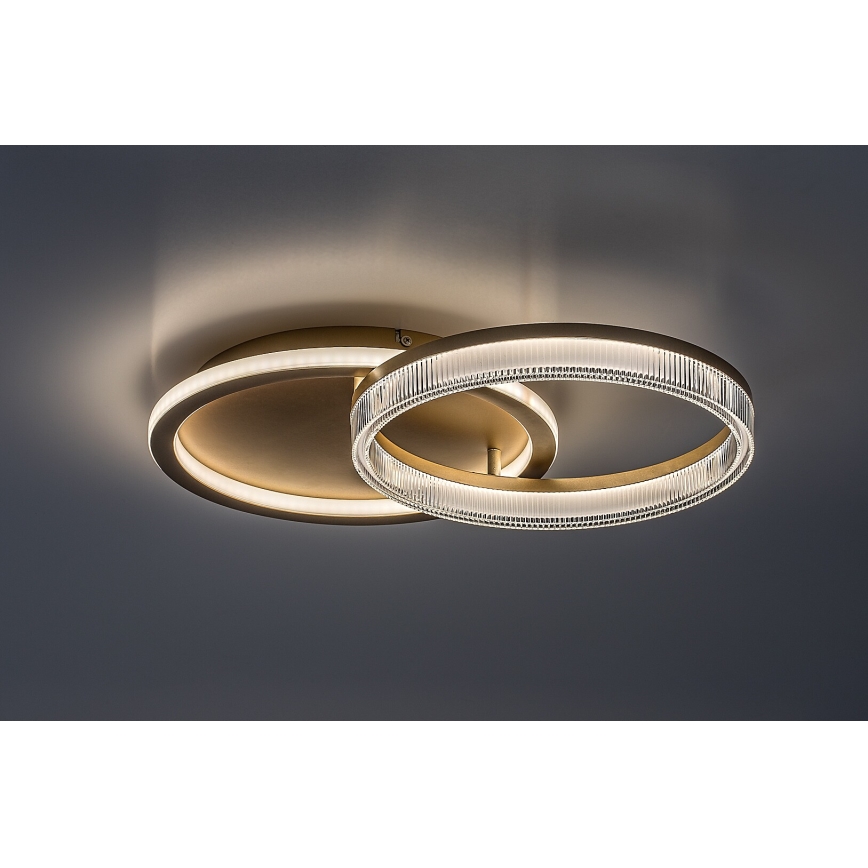 Rabalux - Dæmpbar LED-loftlampe LED/22W/230V 3000-6500K 53,5x35 cm + fjernbetjening
