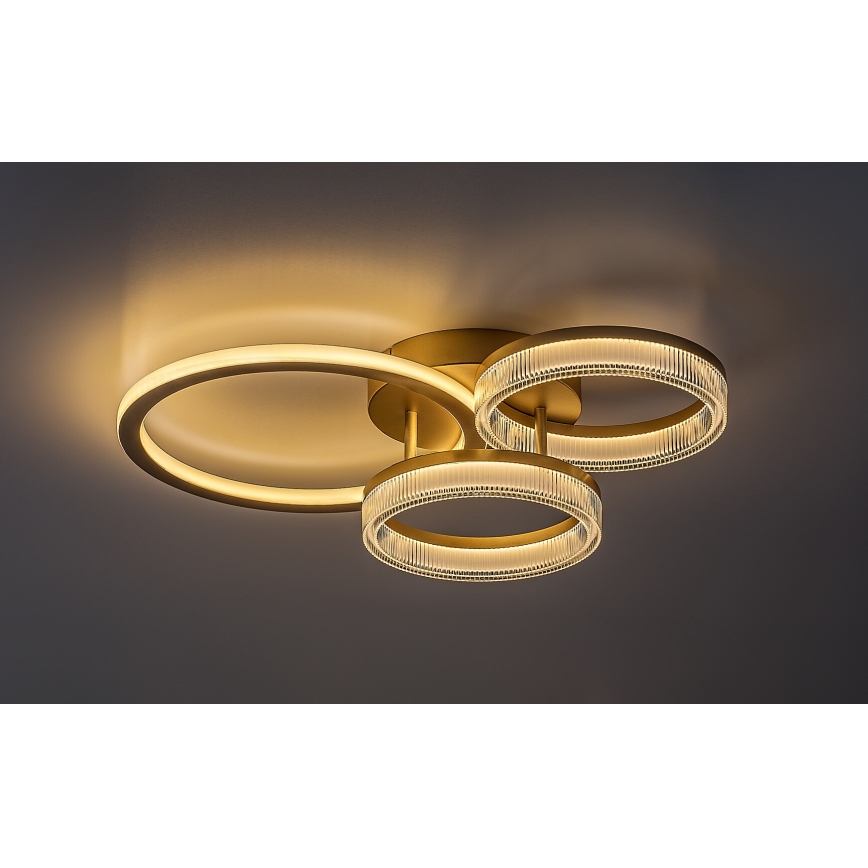 Rabalux - LED Dæmpbar loftlampe LED/38W/230V 3000-6500K 58,5x38 cm + fjernbetjening