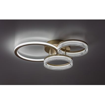 Rabalux - LED Dæmpbar loftlampe LED/38W/230V 3000-6500K 58,5x38 cm + fjernbetjening