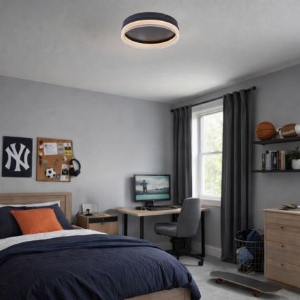 Rabalux - LED dæmpbar loftlampe LED/18W/230V 3000-6500K pr. 33 cm + fjernbetjening