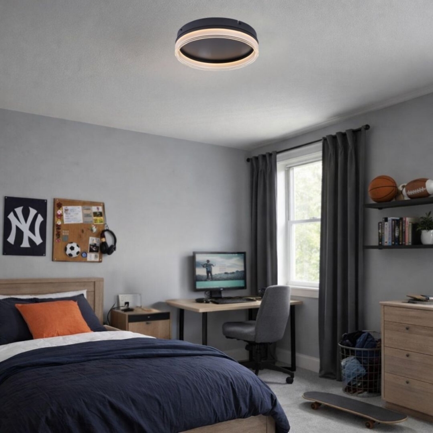 Rabalux - LED dæmpbar loftlampe LED/18W/230V 3000-6500K pr. 33 cm + fjernbetjening