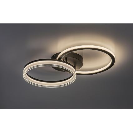 Rabalux - LED Dæmpbart loftsarmatur LED/38W/230V 3000-6500K 60x35 cm + fjernbetjening