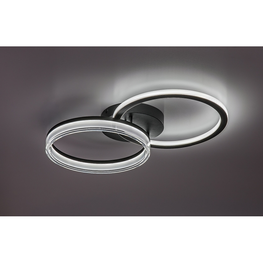 Rabalux - LED Dæmpbart loftsarmatur LED/38W/230V 3000-6500K 60x35 cm + fjernbetjening