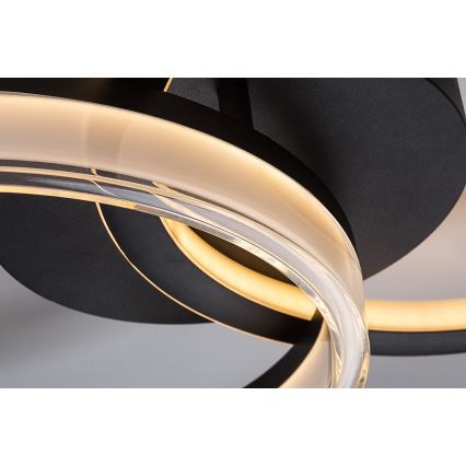 Rabalux - LED Dæmpbart loftsarmatur LED/38W/230V 3000-6500K 60x35 cm + fjernbetjening