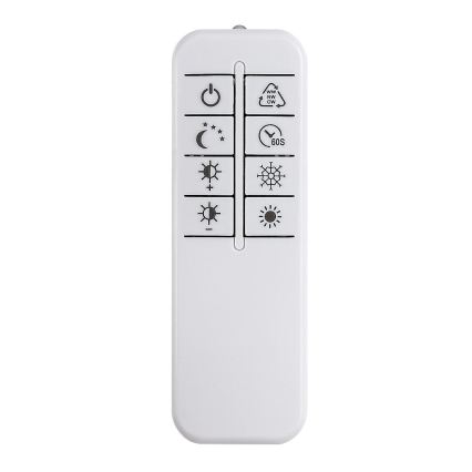 Rabalux - LED Dæmpbart loftsarmatur LED/38W/230V 3000-6500K 60x35 cm + fjernbetjening
