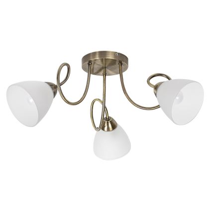 Rabalux - Overflademonteret loftlampe 3xE27/60W/230V