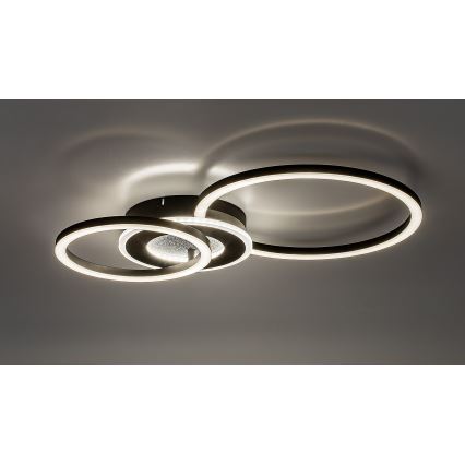 Rabalux - Dæmpbar LED-loftlampe LED/24W/230V 3000-6500K 46x33 cm + fjernbetjening