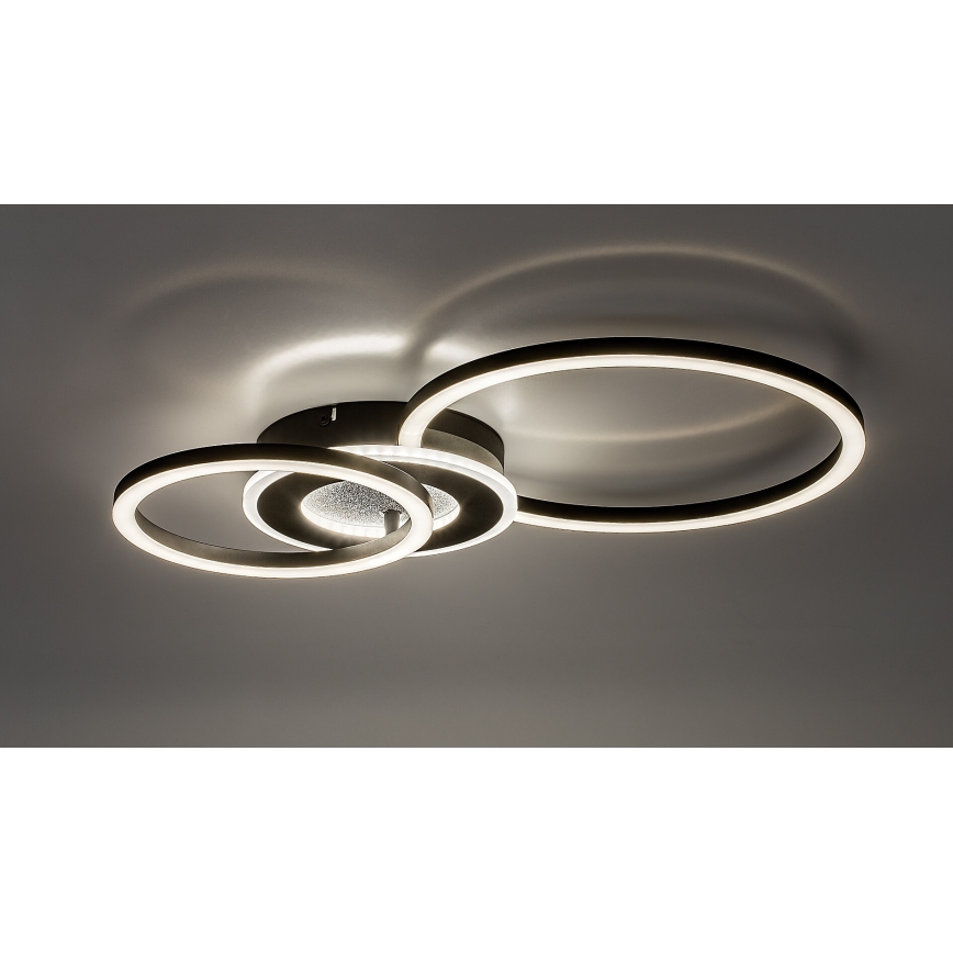Rabalux - Dæmpbar LED-loftlampe LED/24W/230V 3000-6500K 46x33 cm + fjernbetjening