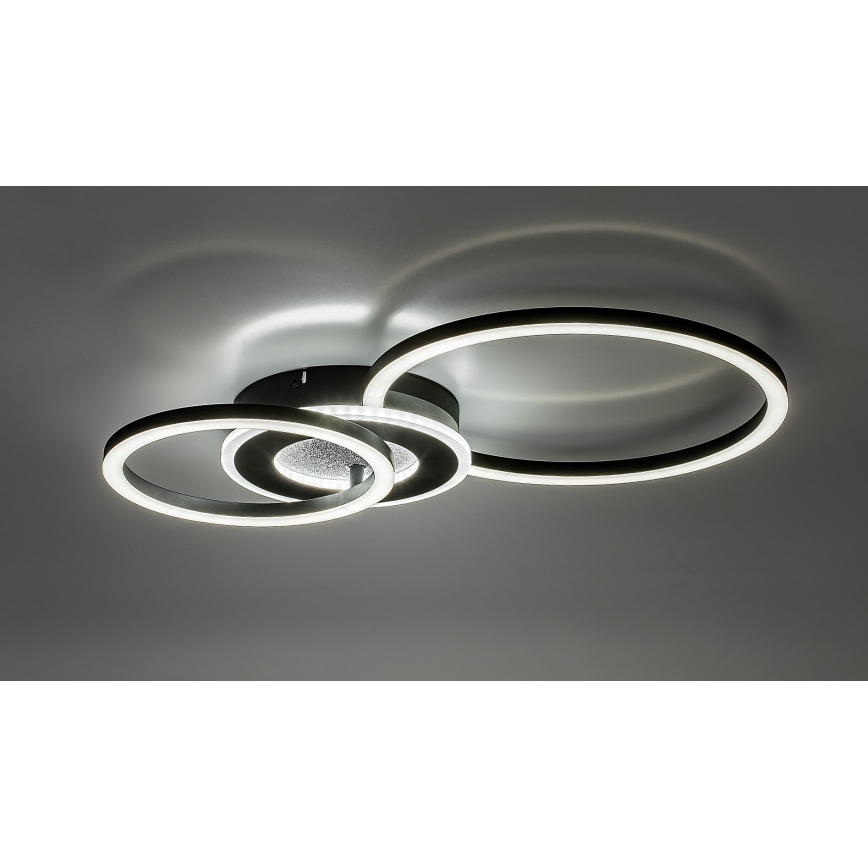 Rabalux - Dæmpbar LED-loftlampe LED/24W/230V 3000-6500K 46x33 cm + fjernbetjening