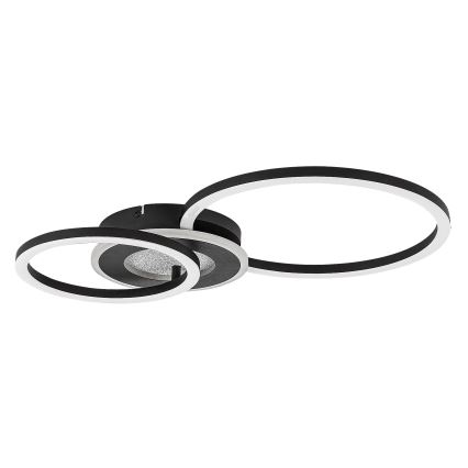Rabalux - Dæmpbar LED-loftlampe LED/24W/230V 3000-6500K 46x33 cm + fjernbetjening