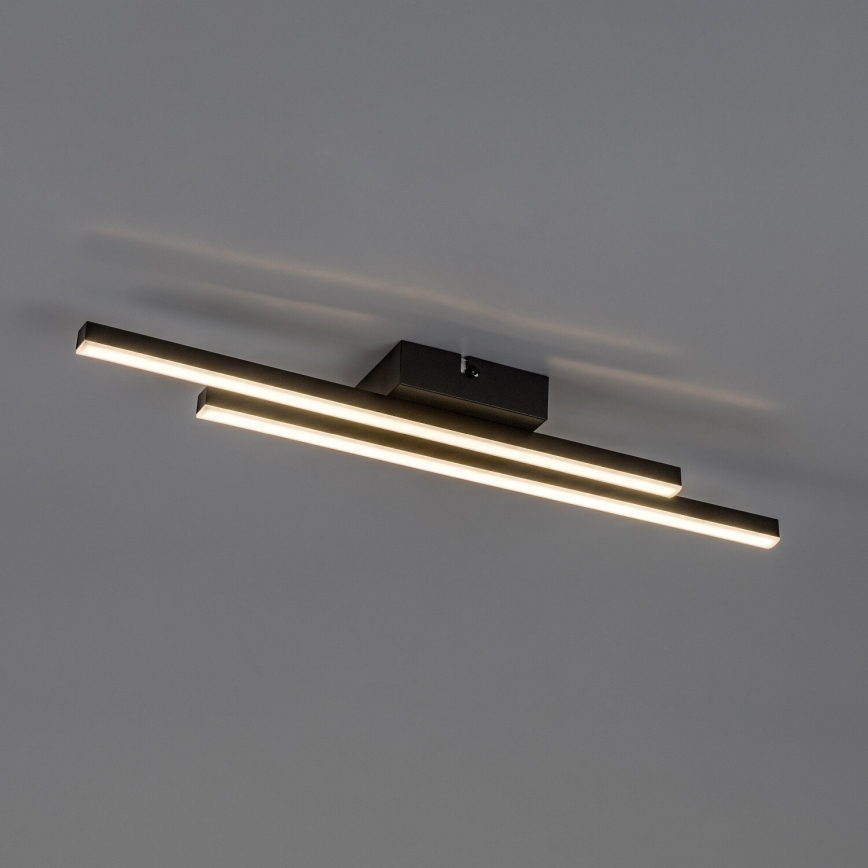 Rabalux - LED loftlampe LED/12W/230V 4000K sort