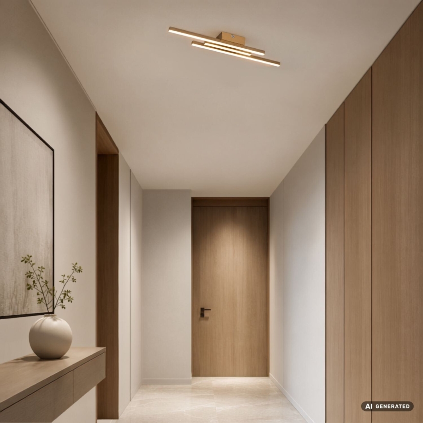 Rabalux - LED loftlampe LED/18W/230V 3000K guld